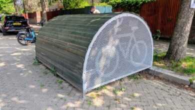 Where not to store your bike