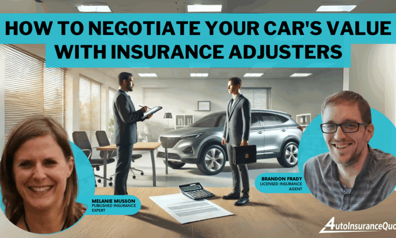 How to Negotiate Your Car’s Value With Insurance Adjusters in 2025 (Follow These 5 Steps) How to Negotiate Your Car’s Value With Insurance Adjusters in 2025 (Follow These 5 Steps)