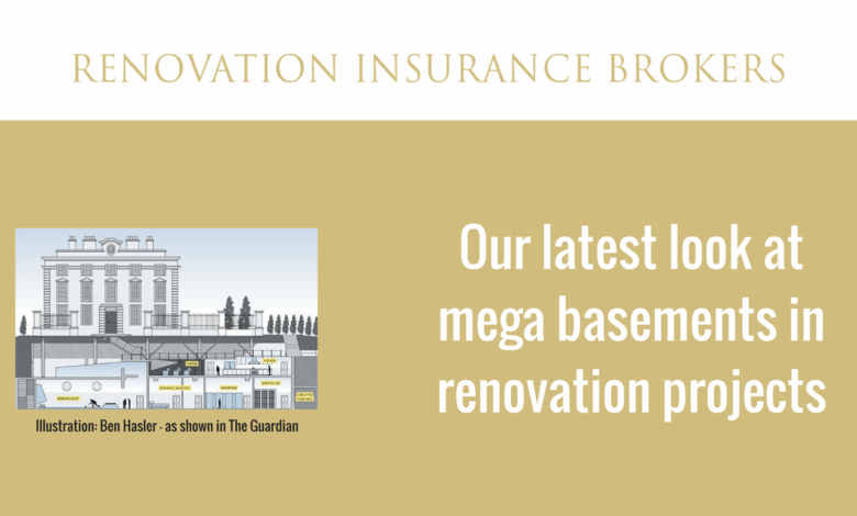 Digging deep – our latest look at mega basements in renovation projects