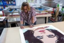 Johnny Depp Debuts His First Art Collection